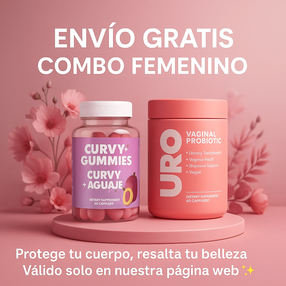 COMBO "Curvy Gummies + Probiótico URO Vaginal" - EC
