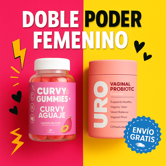 COMBO "Curvy Gummies + Probiótico URO Vaginal" - EC