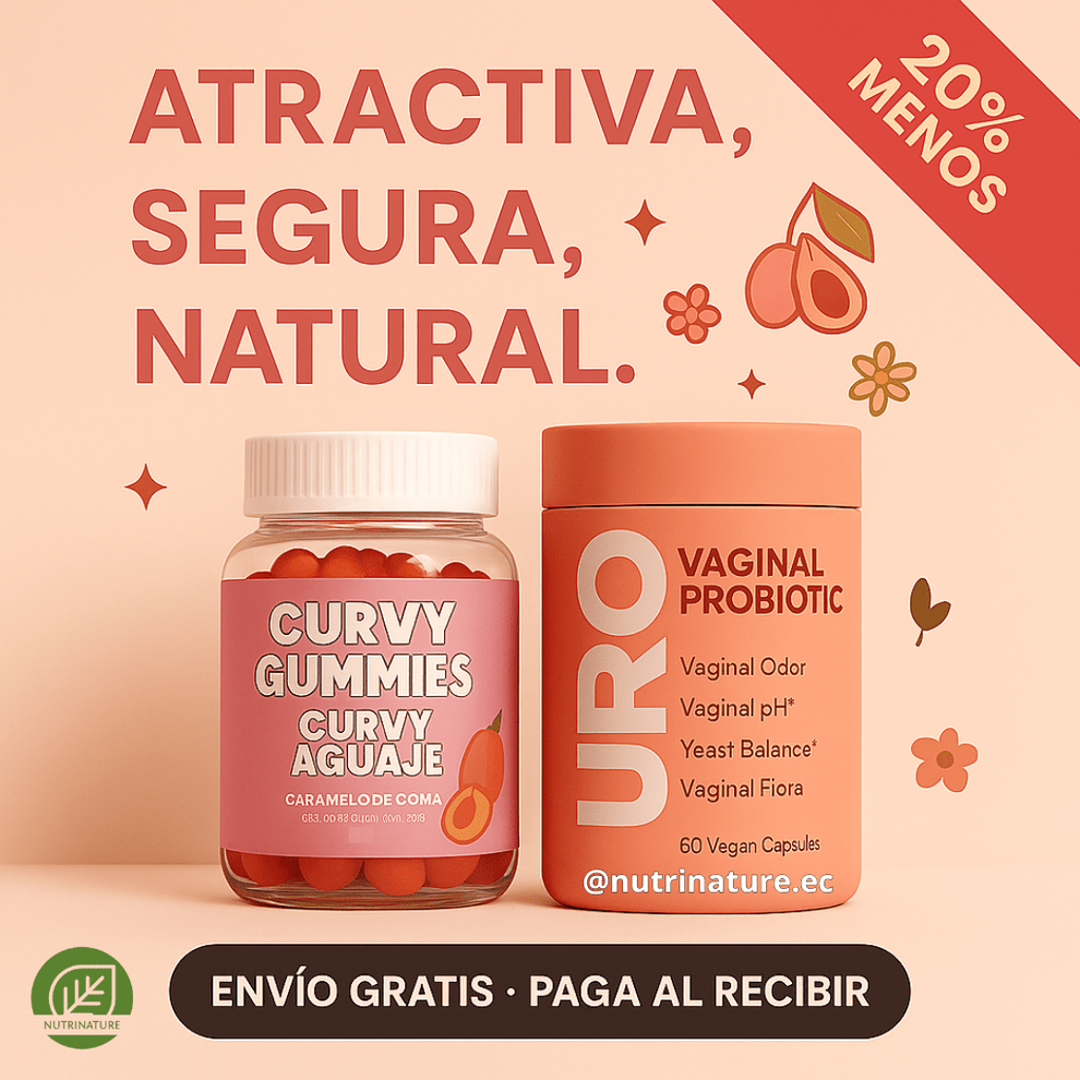 COMBO "Curvy Gummies + Probiótico URO Vaginal" - EC