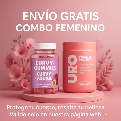 COMBO "Curvy Gummies + Probiótico URO Vaginal" - EC