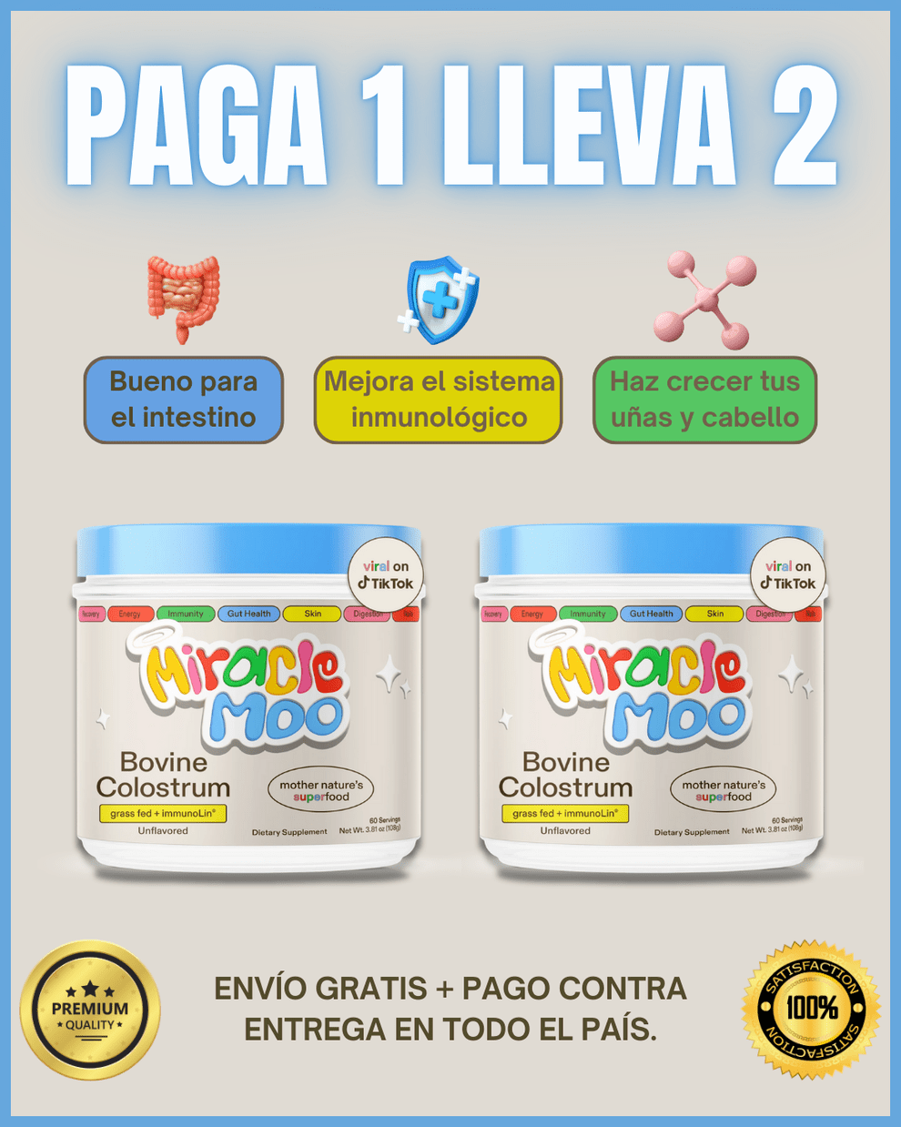 MIRACLE MOO™ - CALOSTRO BOVINO - EC